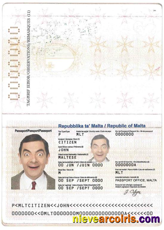 Malta passport